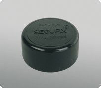 SEGUFIX  SEGUFIX<sup>®</sup>-Magnetknopf schwarz / segufix.com 