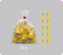 SEGUFIX  SEGUFIX<sup>®</sup>-Dreh-Patentschlüssel gelb 10er-Pack 