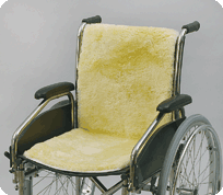 SEGUFIX  SEGUFIX<sup>®</sup>-Schaffell-Rollstuhlauflage 